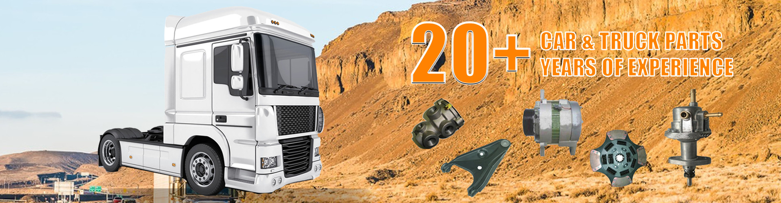 Parti della frizione del camion