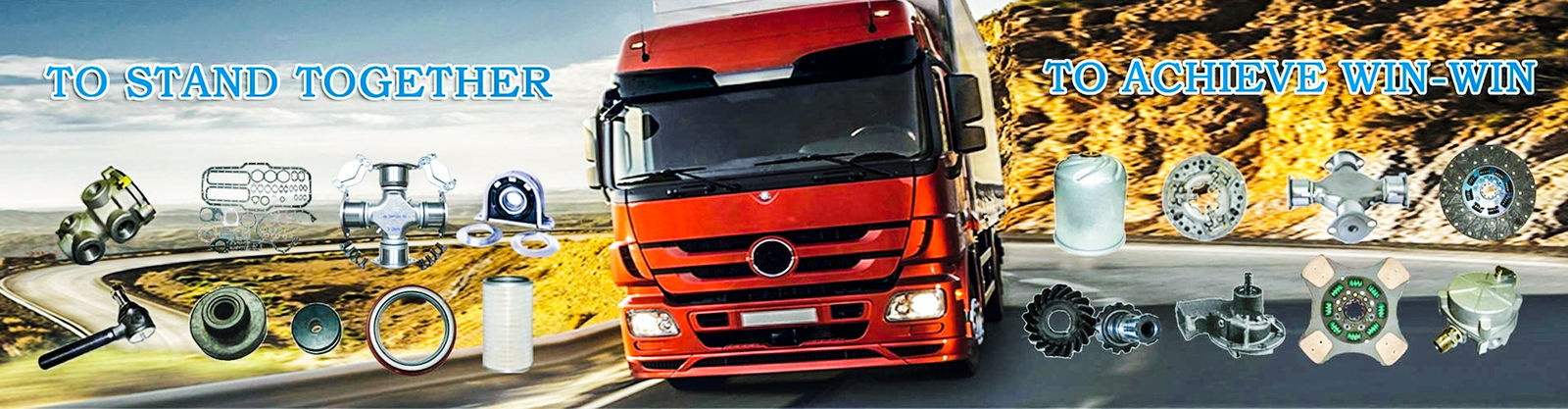 Parti della frizione del camion