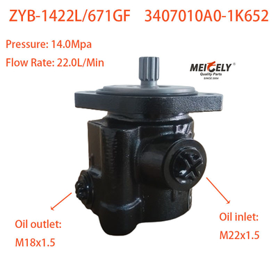 Pompa di sterzo di potenza per motore diesel Cummins ISDE ZYB-1422L/671GF