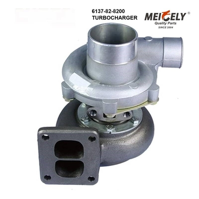 Turbocompressore TO4E53 6137-82-8200 per il motore Komatsu S6D105 Escavatore PC200-3