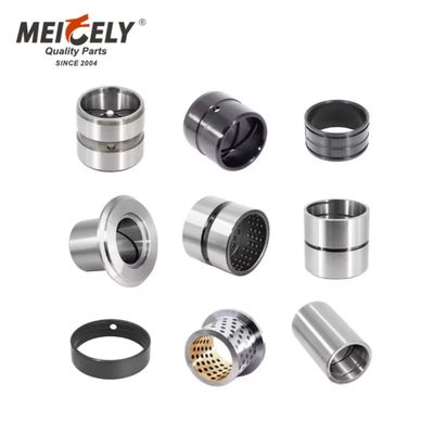 Parti motore di alta qualità per escavatori - Benna - Boccole e flange di cuscinetti in acciaio senza olio