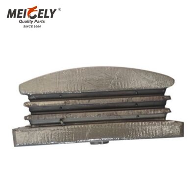 Parti di ricambio supporto gomma resistente AZ9925525286 per HOWO Sino Truck Leaf Spring