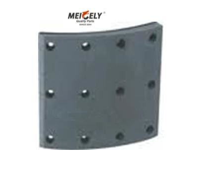 qualità  4654 Truck Spare Parts Brake Lining For   ISO9001 Fabbrica