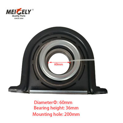 Supporto centrale albero di trasmissione in acciaio+gomma 60mm*36mm*200mm per camion Daf/VOL-VO/Ive-co