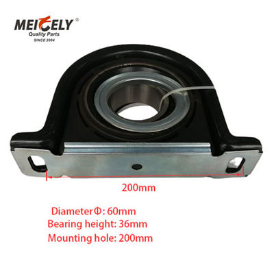 Supporto centrale albero di trasmissione in acciaio+gomma 60mm*36mm*200mm per camion Daf/VOL-VO/Ive-co