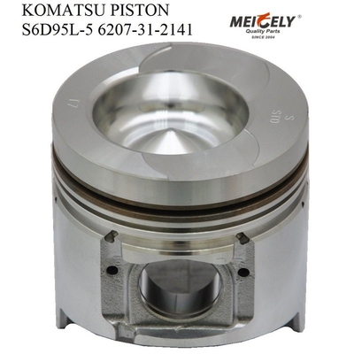 6207-31-2141 Motore diesel Komatsu Pezzo di ricambio pistone S6D95L-5