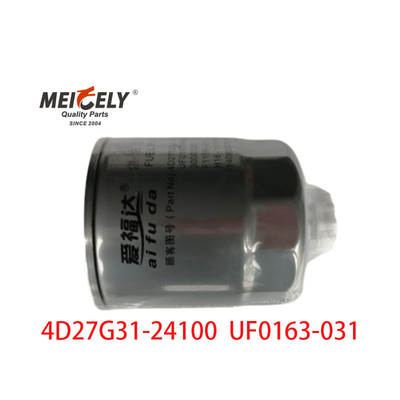Nuove parti di carrelli elevatori 4D27G31-24100 Filtro del carburante UF0163-031