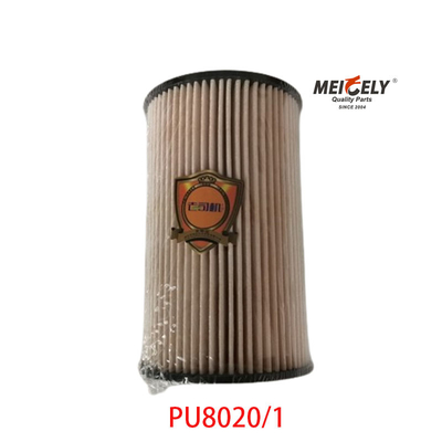 Stock PU8020/1 Ricambi per camion Elemento filtro del carburante per SINOTRUK
