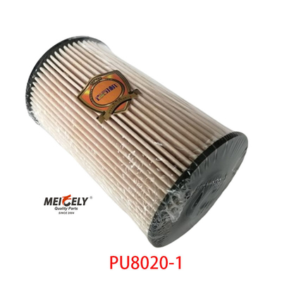 Stock PU8020/1 Ricambi per camion Elemento filtro del carburante per SINOTRUK