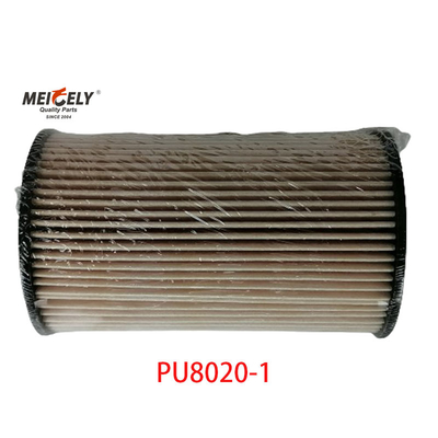 Stock PU8020/1 Ricambi per camion Elemento filtro del carburante per SINOTRUK