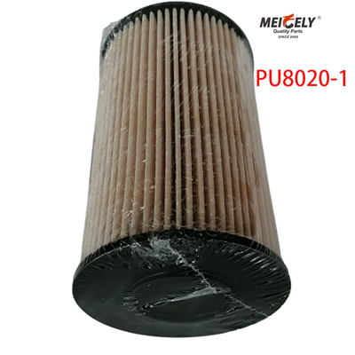 Stock PU8020/1 Ricambi per camion Elemento filtro del carburante per SINOTRUK