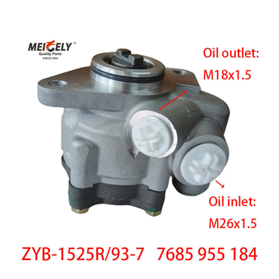 Stock ZYB-1525R/93-7 Pompa di sterzo servo OE 7685 955 184 Per MAN