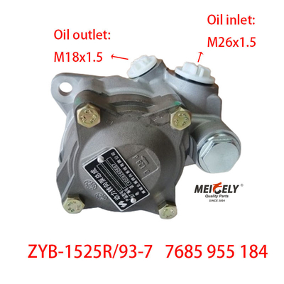 Stock ZYB-1525R/93-7 Pompa di sterzo servo OE 7685 955 184 Per MAN
