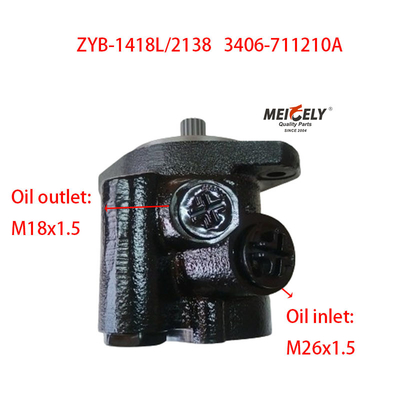 ZYB-1418L/2138 Pompa di sterzo servo per camion pesanti Hongyan