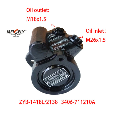 ZYB-1418L/2138 Pompa di sterzo servo per camion pesanti Hongyan