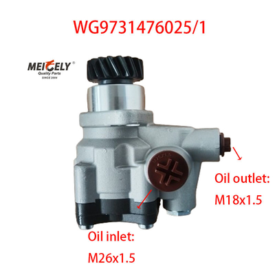 Pompa di sterzo di potenza WG9731476025/1 per camion pesante Howo A7