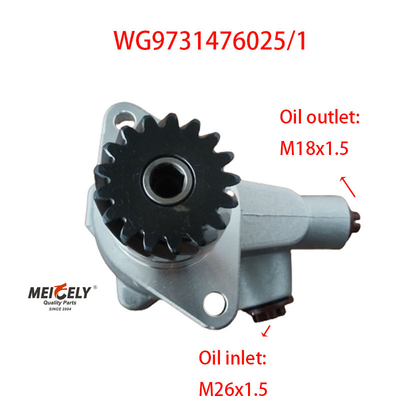 Pompa di sterzo di potenza WG9731476025/1 per camion pesante Howo A7