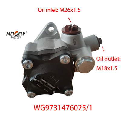 Pompa di sterzo di potenza WG9731476025/1 per camion pesante Howo A7