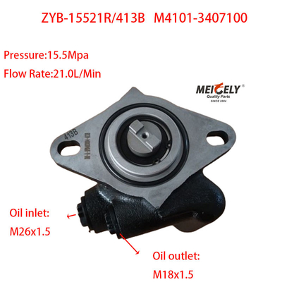 Stoccaggio ZYB-15521R/413B Yuchai Pompa a volante M4101-3407100