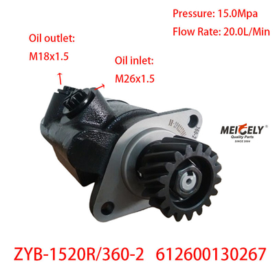 Pompa di sterzo Weichai 612600130267 per camion Chenglong