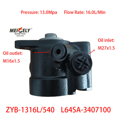 Pompa di sterzo ZYB-1316L/540 per motore Chaochai 6102