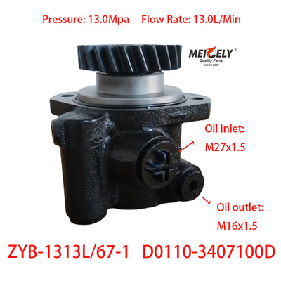 Stock Yuchai 4108 Motore a quattro cilindri Pompa di accelerazione dello sterzo