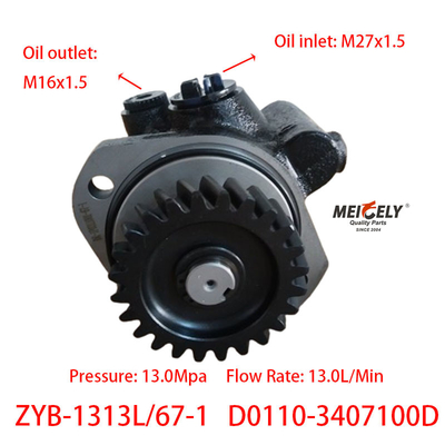 Stock Yuchai 4108 Motore a quattro cilindri Pompa di accelerazione dello sterzo