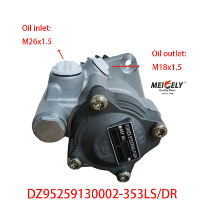 Nuova pompa di sterzo OE DZ95259130002 per camion Howo SHACMAN
