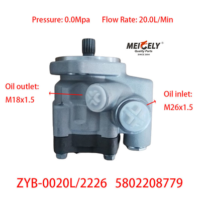 Immagazzinamento di pompe di sterzo per motori Weichai 5802208779 per SAIC Hongyan