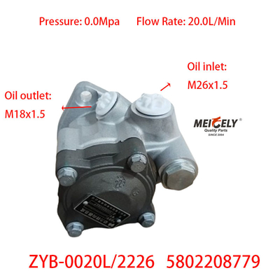 Immagazzinamento di pompe di sterzo per motori Weichai 5802208779 per SAIC Hongyan