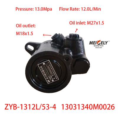 ZYB-1312L/53-4 pompa di servosterzo per Jinlong Foton Nanjun