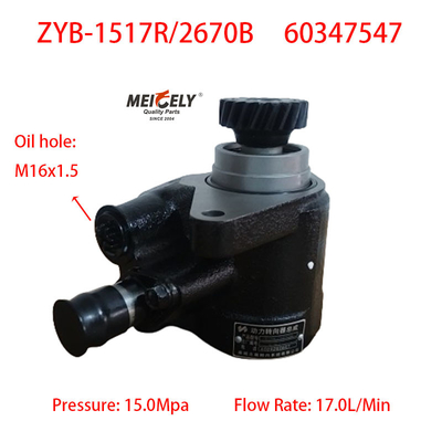 Pompa di sterzo di alta efficienza 60347547 SANY Industria pesante Per HINO J08C