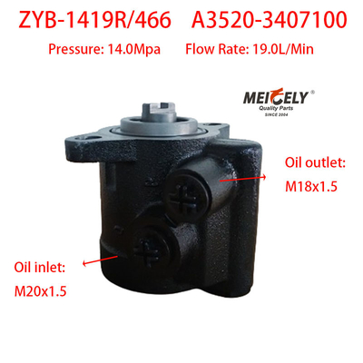 ZYB-1419R/466 Pompa di potenziamento dello sterzo A3520-3407100 Per YC6108ZLQB