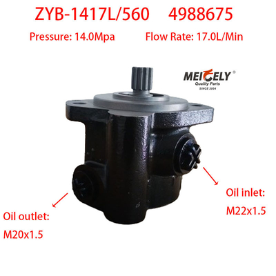 Cummins ISD ISDE 4BT Motore 4988675 Pompa idraulica a sterzo servo