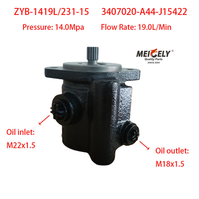 Pompa di sterzo di alta qualità ZYB-1419L/231-15 Weichai Deutz