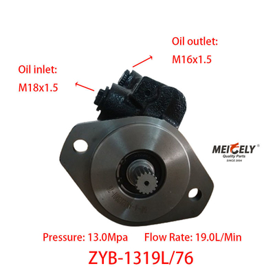 Pompa di potenziamento dello sterzo ZYB-1319L/76 per Jiefang Dual Axle King