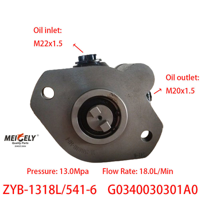 G0340030301A0 Pompa di accelerazione del motore Yuchai Pompa di sterzo