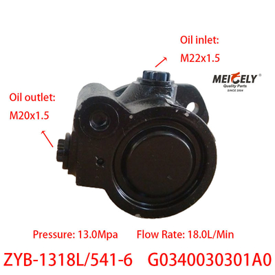 G0340030301A0 Pompa di accelerazione del motore Yuchai Pompa di sterzo