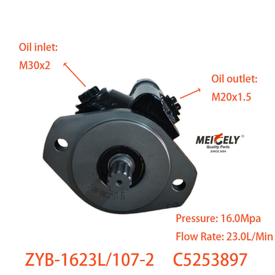 Pompa di sterzo di potenza C5253897 Parti di autoveicoli per motore CUMMINS 6CT