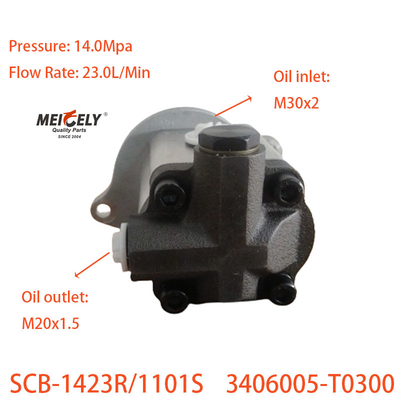 Pompa di ingranaggi SCB-1423R/1101S Pompa del servosterzo per Dongfeng Renault