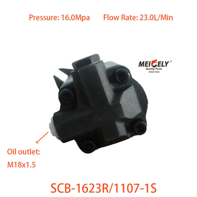 SCB-1623R/1107-1S WD12 Serie 19 Pompa di sterzo a denti per Weichai