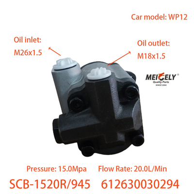 Pompe di sterzo di Weichai 612630030294 Per il motore Weichai WP12