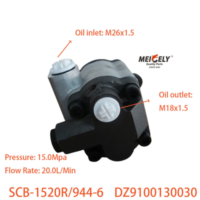 OE DZ9100130030 Pompa di potenziamento dello sterzo per camion pesanti Shaanqi