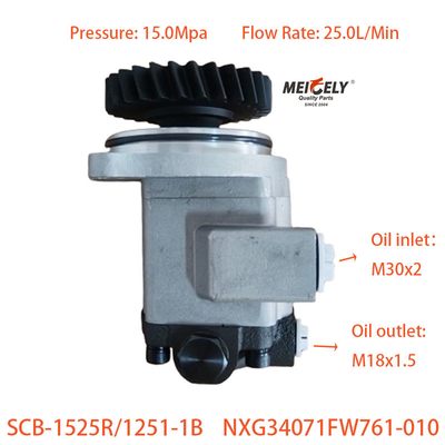 Camion miniere NXG34071FW761-010 Pompa di sterzo di potenza Pompa di olio