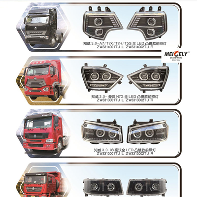 WG9525720025 Sinotruk Haohan N7G faro LED per HOWO