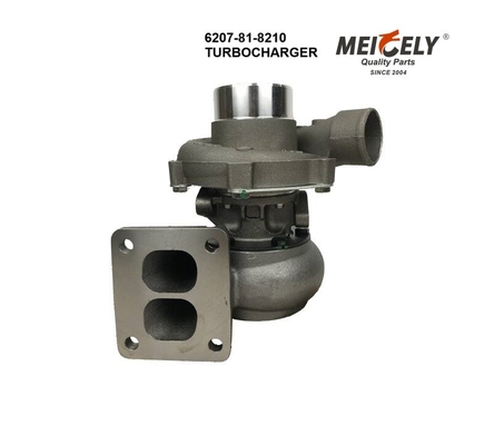 Turbocompressore T04B59 6207-81-8210 per escavatore Komatsu PC200-5 con motore S6D95