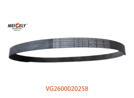Vendita a caldo VG2600020258 Cintura alternatore Motore Ricambi per HOWO