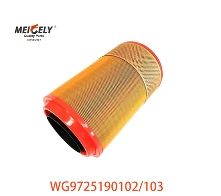Cori di filtro dell'aria WG9725190102 per SINOTRUK HOWO WG9725190103