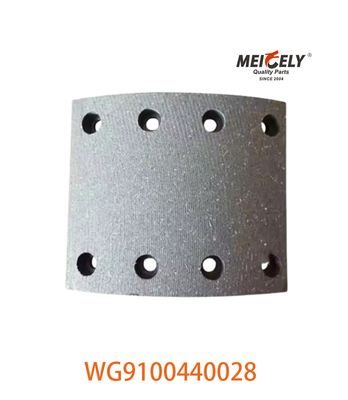 OEM WG9100440028 Rivestimento dei freni WG9231342069 per camion da scarico Howo