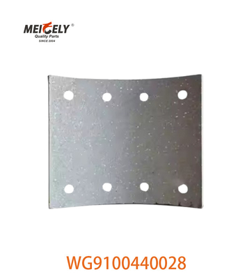 OEM WG9100440028 Rivestimento dei freni WG9231342069 per camion da scarico Howo